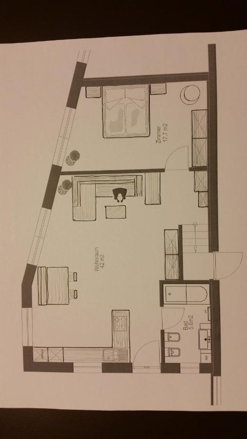 Ruhige Ferienwohnung Mit Garten Und Garage In Privatvilla Marling Exteriör bild