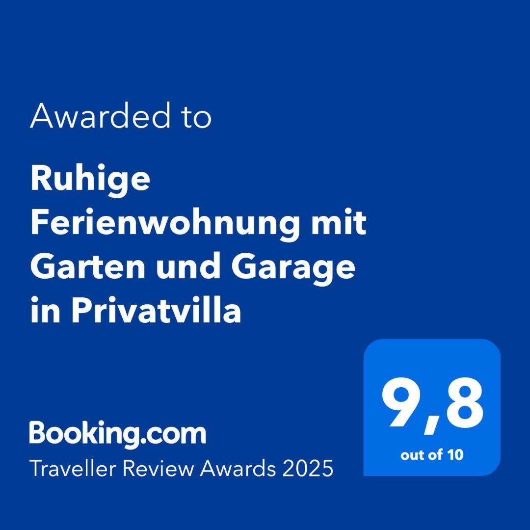 Ruhige Ferienwohnung Mit Garten Und Garage In Privatvilla Marling Exteriör bild